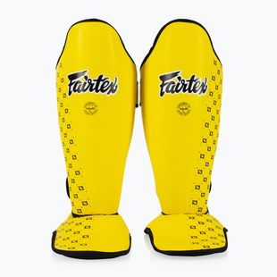 Fairtex Competition Shin Pads yellow