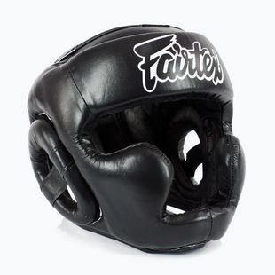 Fairtex Headguard for Kids boxing helmet black
