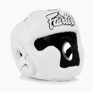 Fairtex Headguard for Kids boxing helmet white