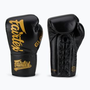 Fairtex Glory Competition Lace Up boxing gloves black