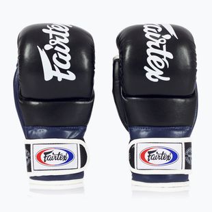 Fairtex Super Sparring Grappling Gloves black/blue
