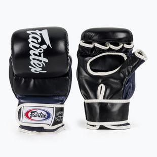 Fairtex Super Sparring Grappling Gloves black/blue