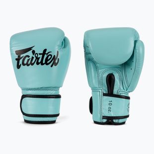 Fairtex Genuine Leather Boxing Gloves blue