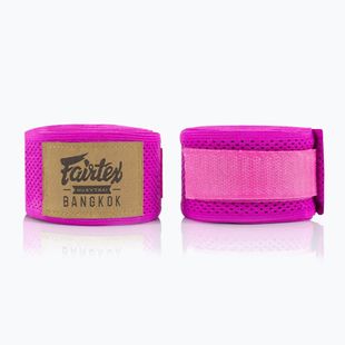 Fairtex Elastic Handwraps boxing bandages 455 cm pink