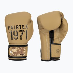 Fairtex F-DAY 2 Limited Edition khaki boxing gloves