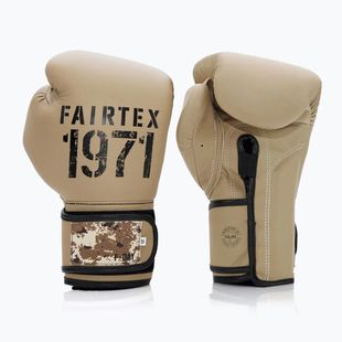 Fairtex F-DAY 2 Limited Edition khaki boxing gloves