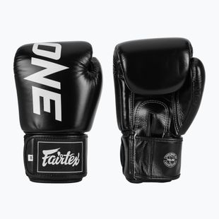 Fairtex ONE X Fairtex Boxing Gloves black