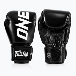 Fairtex ONE X Fairtex Boxing Gloves black