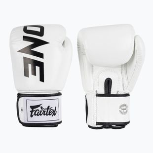 Fairtex ONE X Fairtex Boxing Gloves white