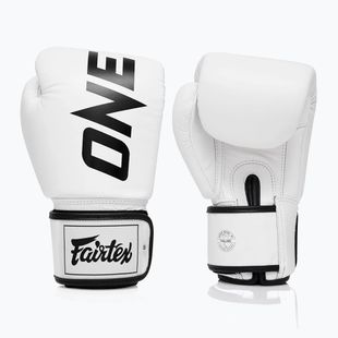 Fairtex ONE X Fairtex Boxing Gloves white