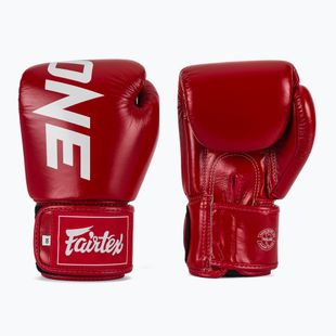 Fairtex ONE X Fairtex Boxing gloves red