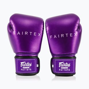 Fairtex Metallic Boxing Gloves purple