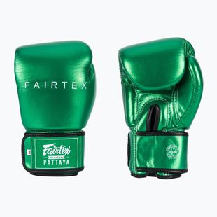 Fairtex Metallic Boxing Gloves green