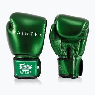 Fairtex Metallic Boxing Gloves green