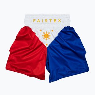 Fairtex Boxing Trunks BT2001 'Philippines' red/white/blue boxing shorts