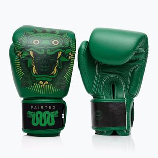 Fairtex X Tom Atencio Boxing Resurrection green boxing gloves