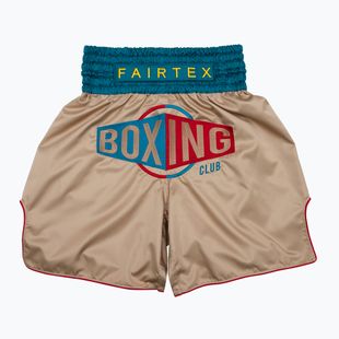 Fairtex Boxing Trunks BT2010 'Vintage' khaki boxing shorts