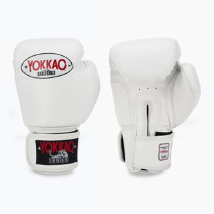Men's boxing gloves YOKKAO Matrix white