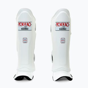 YOKKAO Matrix tibia and foot protectors white