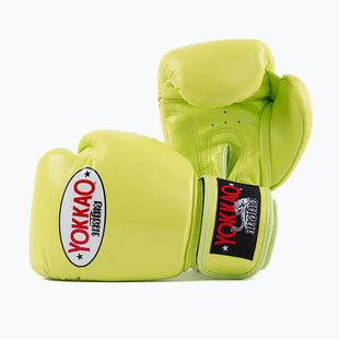 YOKKAO Matrix lime punch men's boxing gloves