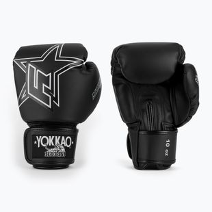 Boxing gloves YOKKAO Institution Boxing black