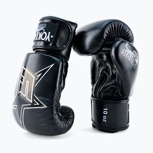 Boxing gloves YOKKAO Institution Boxing black