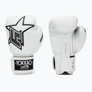 Boxing gloves YOKKAO Institution Boxing white