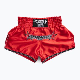 YOKKAO Institution MMA shorts red TYBS-I-2