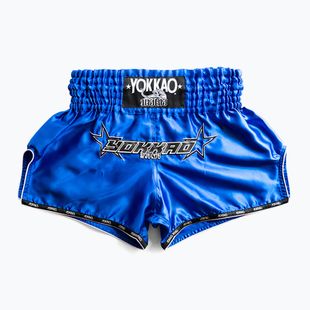YOKKAO Institution men's training shorts CarbonFit blue