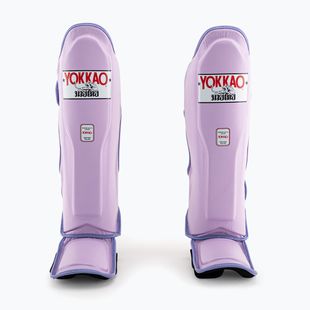 YOKKAO Matrix orchid bloom tibia and foot protectors
