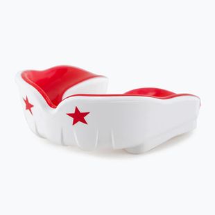 YOKKAO jaw guards white/red