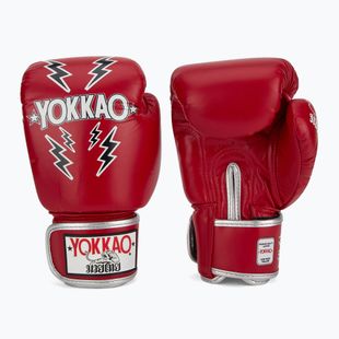 Men's boxing gloves YOKKAO Stadium red