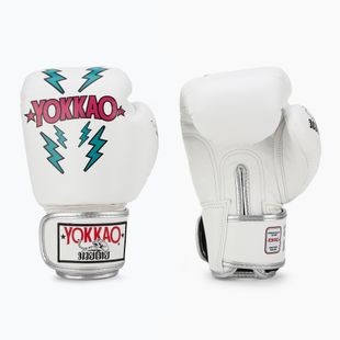 Men's boxing gloves YOKKAO Stadium white