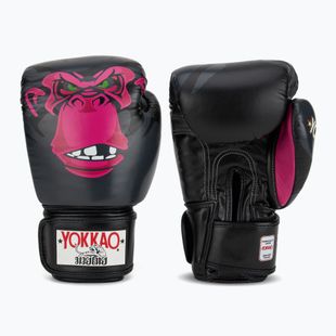 Men's boxing gloves YOKKAO Primate black