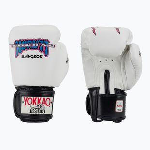 Men's boxing gloves YOKKAO East Club white