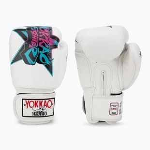Men's boxing gloves YOKKAO Fighter KO white