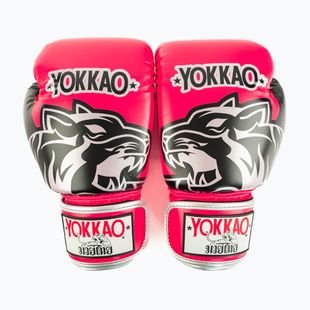 Boxing gloves YOKKAO Original Boxing Gloves fuchsia