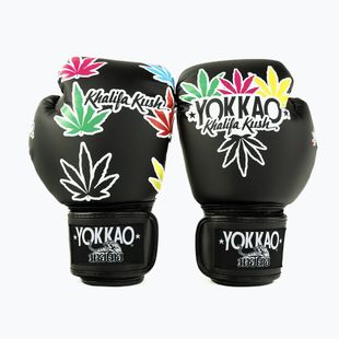 Boxing gloves YOKKAO Khalifa Kush Boxing black