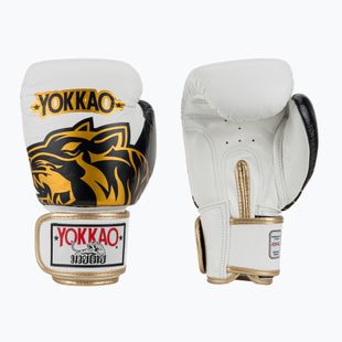 Boxing gloves YOKKAO Original Boxing Gloves absolute white