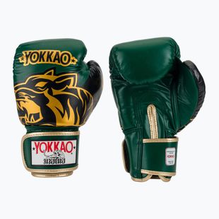 Boxing gloves YOKKAO Original Boxing Gloves forest green