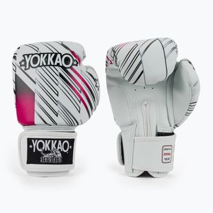 Boxing gloves YOKKAO Power Boxing white