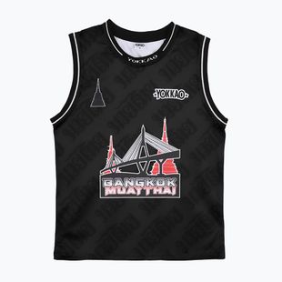 Men's training T-shirt YOKKAO Basket Bridge Tank Top black