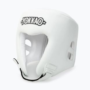 Boxing helmet YOKKAO Competition white