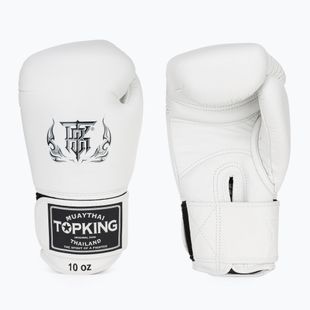 Top King Muay Thai Ultimate boxing gloves white TKBGUV-WH
