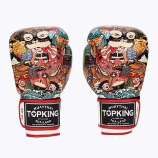 Top King Boxing Culture white/red TKBGCT-1C1 boxing gloves