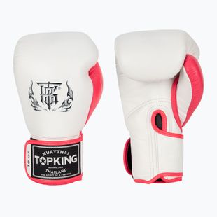 Top King Boxing Reborn white/pink boxing gloves