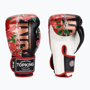 Top King Boxing Gloves Rose white/black