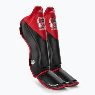 Tibia and foot protectors Top King Shin Guards Blend black/red