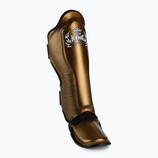 Top King Super Snake tibia protectors black TKSGEM-02-BK-GD-L