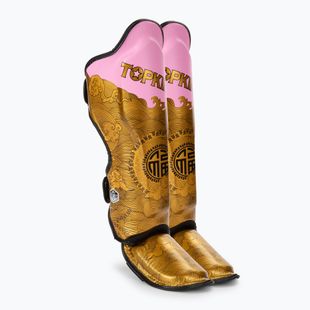 Top King Happiness Chinese pink tibia and foot protectors